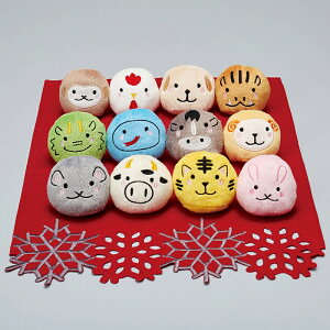 12匹のお手玉で指先体操