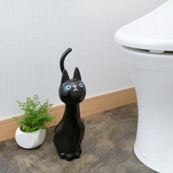 ME3713ねこのトイレブラシクロ明邦