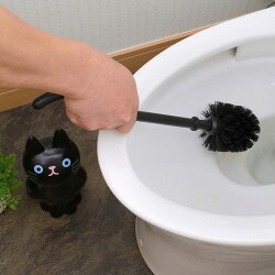 ME3713ねこのトイレブラシクロ明邦