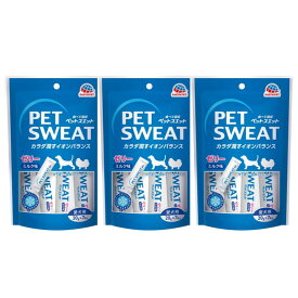 【クーポン利用で最大7％OFF】アース PET SWEAT ペットスエットゼリー愛犬用 7本入 3個セット