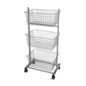 [IXX]yēׁIz_g / LX^[t C[bN 90cm b DULTON WIRE RACK WITH CASTORS 3i S Lb` h[ C[ oXPbg [ Lb`[ XgbJ[ 
