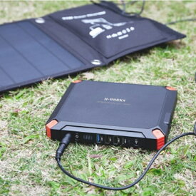 ソーラーパネル＆ポータブル電源 セット 折りたたみ ソーラー充電 大容量 充電池 バッテリー スマホ充電 防災グッズ 停電 非常用 車中泊 キャンプ アウトドア