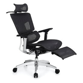 GrowSpica Elite グロウスピカエリート 人間工学に基づいて作られた 姿勢を保つ オフィスチェア ゲーミングチェア 動的可動式ランバーサポート 4Dアームレスト ハンガー付き リクライニング 収納式フットレスト