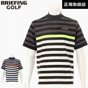 y20OFFzySALEz y{Kiz u[tBO St BRIEFING GOLF Y }[ XgCv nClbN bNXtBbg MENfS MARINE STRIPE HIGHNECK BRG251M57