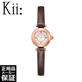 【期間限定10％OFFクーポン！18日0時から】 【ノベルティプレゼント!!】 シチズン キー エコドライブ ソーラー ラウンド レディース 腕時計 CITIZEN Kii EG7083-04W