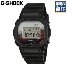 【ノベルティプレゼント】 CASIO G-SHOCK DIGITAL 5600 SERIES 葛飾北斎 山下白雨 クォーツ DW-5600KHSH25-1JR メンズ 腕時計 カシオ ジーショック