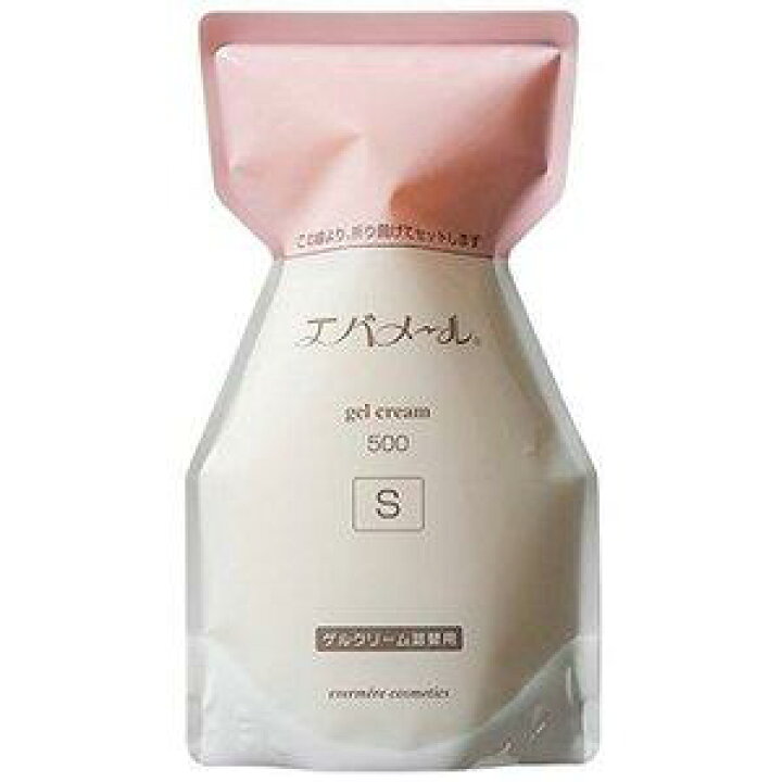 楽天市場】メール便【当日発送】エバメール ゲルクリーム 詰替 500g S  