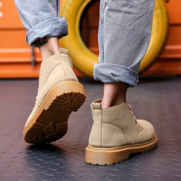 市場 ブーツ 身長アップ シークレットシューズ 靴 冬 メンズ バイク