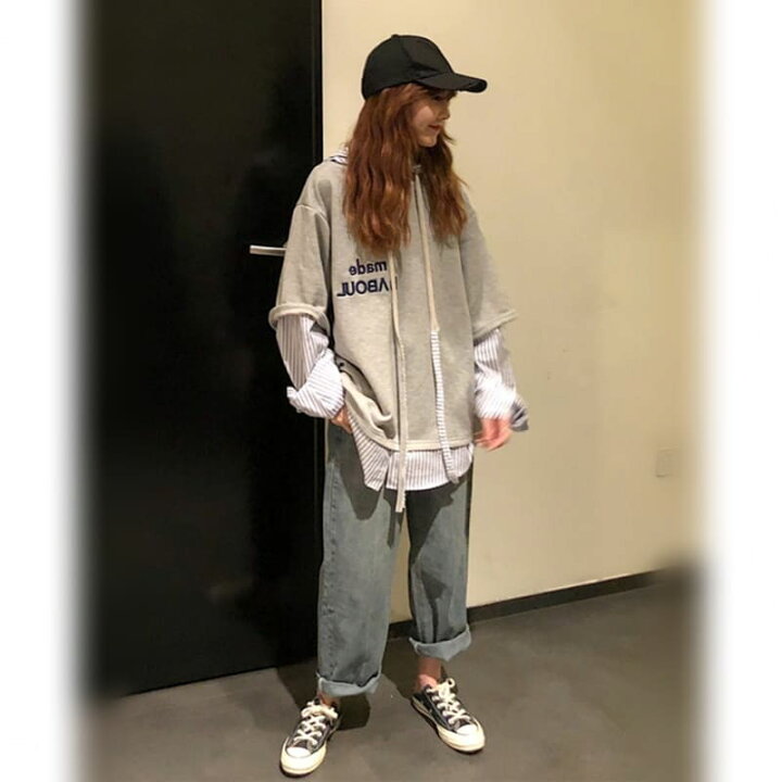 14周年記念イベントが 中学生 高校生 10代 代 30代 パーカー レディース 長袖 春 秋 トップス 韓国 ファッション 普段着 5303 Recomenda Co