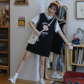 高校生 中学生 ファッション 半そで 夏 ノースリーブ Tシャツ トップス シャツ おしゃれ かわいい 韓国 大きいサイズ 10代 20代 ダンス 衣装 6058