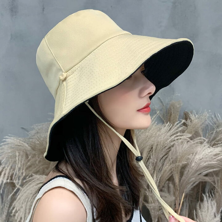 レディース 夏 帽子 ハット ストローハット サファリハット 日よけ 紫外線 カット ママ おしゃれ 大人 コーデ 自転車 飛ばない 小顔効果 UV1 6614 Threefashion レディース ストローハット 帽子 サファリハット 日よけ 紫外線