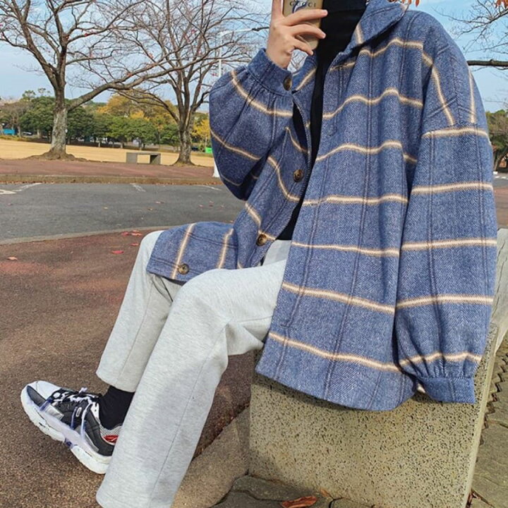 楽天市場 ボアブルゾン ボアジャケット メンズ ボアパーカー 韓国 高校生 中学生 10代 代 ファッション 8530 Threefashion