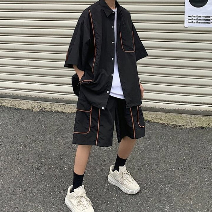 楽天市場 セットアップ メンズ ストリート 韓国 原宿 オルチャン 高校生 中学生 10代 代 ファッション Threefashion