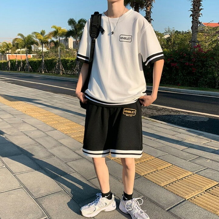楽天市場 メンズ セットアップ ツーピース ストリート 韓国 半袖 夏 高校生 中学生 10代 代 ファッション Threefashion 楽天市場 メンズ セットアップ ツーピース ストリート 韓国 半袖 夏 高校生 中学生 10代 代 ファッション Threefashion
