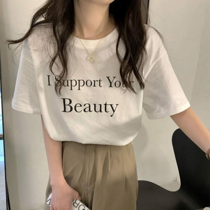 最安値で 中学生 高校生 ファッション ロゴ Tシャツ シンプル カジュアル 通勤 通学 夏 半袖 トップス 10代 代 韓国 おしゃれ レディース Cartec Com Ec