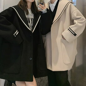 コート アウター 韓国 ファッション ユニセックス 3色 高校生 中学生 b13301