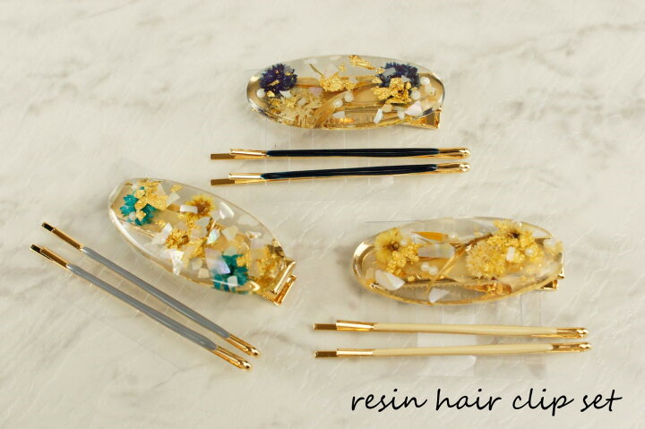 楽天市場 レジンクリップと挿しピンセットヘアアクセサリー ヘアアレンジ まとめ髪ヘアピン ヘアクリップ セット レジン 押花ドライフラワー 大人可愛い エレガント春夏 クリア パール ファッション雑貨 Three Flags