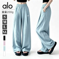 【★2026人気商品★】alo Yoga　パンツ レディース 通気性 ボトムス 春 夏 ワイドパンツ イージーパンツ …