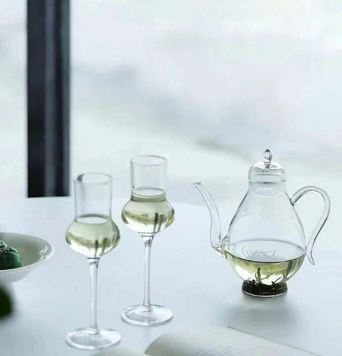 楽天市場】中国茶器 ガラス製 茶壺 茶杯2個付き お得3点セット ギフト 