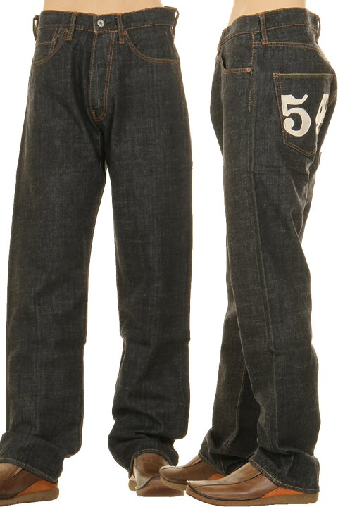 楽天市場】EVISU JEANS SGD-0031-29XX 54刺繍PKTジーンズ ブラック 