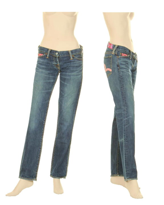 楽天市場】訳あり EVISU エヴィス EVISUJEANS EVISUDONNA USED 