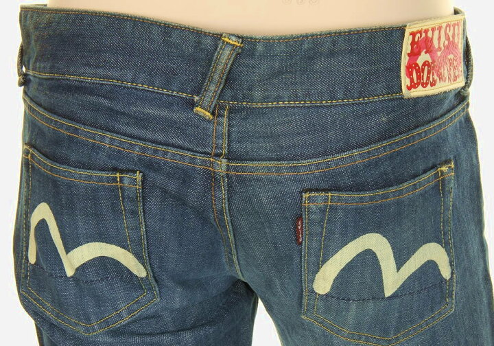 楽天市場】訳あり EVISU エヴィス EVISUJEANS EVISUDONNA USED ブーツ 