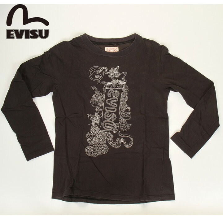 楽天市場】EVISU JEANS USED 長袖 ロンT 長袖Tシャツ エヴィス 