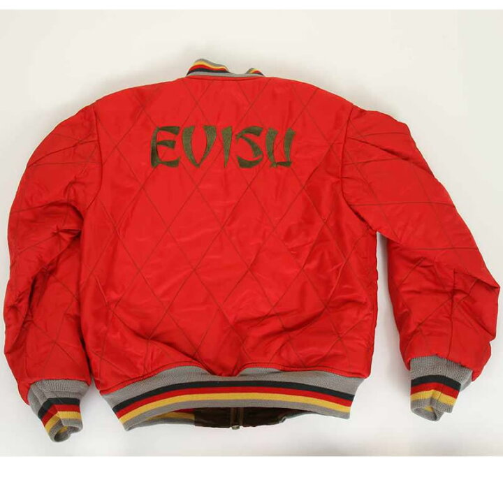 楽天市場】EVISU JEANS USED MA-1 JACKET スカジャン リバーシブル 