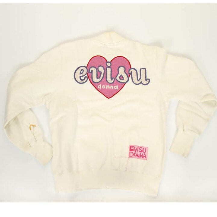 楽天市場】EVISU JEANS USED DONNA ジップスウェットジャケット ジップ  