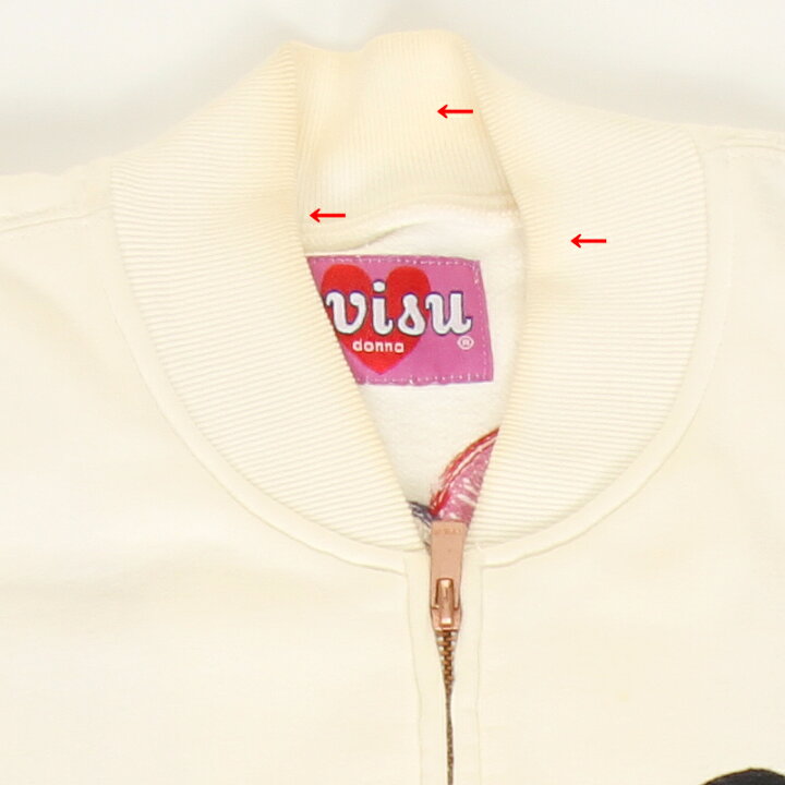 楽天市場】EVISU JEANS USED DONNA ジップスウェットジャケット ジップ  