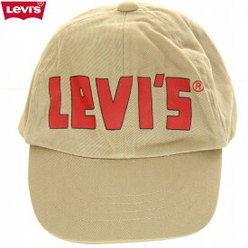 Levis USED KIDS DOODS 305544 リーバイスキッズキャップ ベージュ 48cm キッズキャップ Levisロゴデザイン 子供用【リーバイス ユーズド デッドストック Kid's リーバイスキッズ 帽子 キッズキャップ DEAD STOCK】