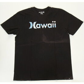 Hurley USED ハーレー 半袖Tシャツ Hawaii Tシャツ ブラック シンプル ユーズド カットソー トップス サーフ サーフブランド 半袖