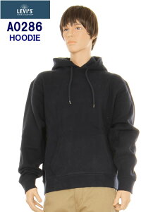 LEVI'S MADE & CRAFTED A0286-0002 RELAXED HOODIE NAVY BLAZER ���[�o�C�X ���C�h �A���h �N���t�e�b�h �������b�g�p�[�J�[ ���㎿ ��i �X�E�F�b�g �V���c �t�[�f�B�[�yLevis ���[�o�C�X �g�b�v�X �I�[�Z���e