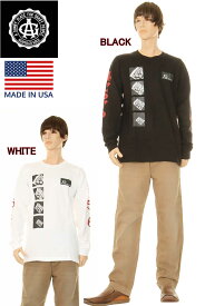 ACAPULCO GOLD NEW YORK SO WHAT YOU SAYIN? USA LIMITED TEE SHIRTS 無地Tシャツ 半袖 アカプルコ ゴールド ニューヨーク Tシャツ クルーネック アメリカ製 限定モデル 直輸入品【HEAVY WEIGHT S/S CREWNECK T SHIRTS ホワイト ブラック 白黒】