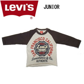 LEVI'S USED JUNIOR CALIFORNIA COLLECTION TEE SHIRTS リーバイス カリフォルニア コレクション ユーズド ジュニア 長袖Tシャツ 長袖 Tシャツ ティー クルーネック Tee Shirts【リーバイス LEVI'S コットン GRAY グレー】