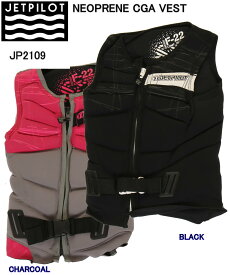 JET PILOT JP2109 BLACK CHARCORL×PINK F-22 COMP JACKET LIFE JACKET ジェットパイロット コピロットネオプレンCGAベスト LIFE JACKET ライフジャケット レディース 女性用