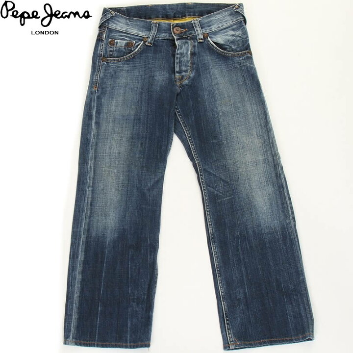 楽天市場】USED Pepe Jeans ペペジーンズ ルーズレッグ クランチ 