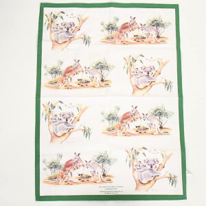KOALA KANGAROO ASHDENE AUSTRALIA NATURAL TABLE CLOTH �R�A�� �J���K���[ �p���l�� �p�[�N �A�V���f�� �I�[�X�g�����A �e�[�u���N���X �n���v ���z �G�R �z�~�� ���C�~