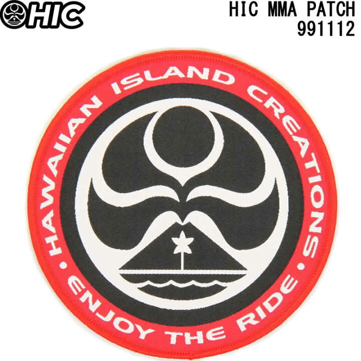 楽天市場】HIC エイチアイシー ワッペン HIC MMA PATCH RED HAWAIIAN 