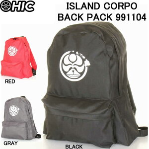 ŏIi HIC GC`ACV[ obNpbN ISLAND CORPO BACK PACK 991104 HIChbg}[N nC bNTbN obNynCAG T[tuh nCEJCA Hawaii HIC hic T[tV