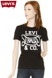 Levi's ladies T-SHIRTS 117500 LEVI STRAUS & CO ロゴ Tシャツ グラフィックTシャツ リーバイス Tシャツ【levis リーバイス レディース 半袖tシャツ ショートスリーブ 半袖 tシャツ リーバイスロゴtシャツ 新品】