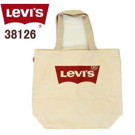 Levi's TOTE BAG CANPAS DENIM リーバイス 38126-0027 トートバッグ コットンキャンバス バック ハンプ バッグ 素材 帆布 鞄 手提げカバン【Levis Hand Bag リーバイス 小物 バック ハンドバッグ ウォレット 便利 かわいい パック エコバッグ デニム ジーンズ】