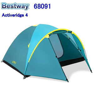 Bestway 68091 Activeridge 4 Tent �A�N�e�B�u �h�[�� �N�C�b�N �e���g �L�����v ���O�h�� �x�X�g�E�F�C�y�x�X�g�E�G�C Best way Pavillo High quality pop up quick automatic opening folding beach outdoor camping tent�z