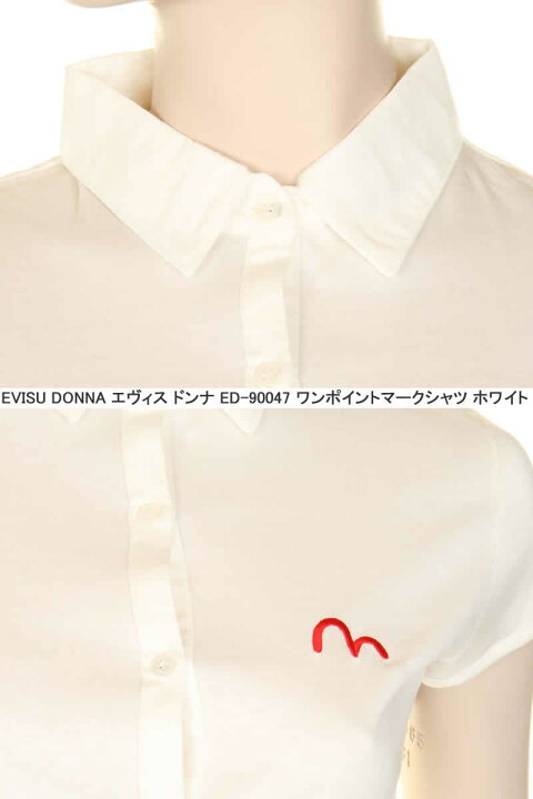 楽天市場】EVISU DONNA エヴィス ドンナ ED-90047 ワンポイントマーク 