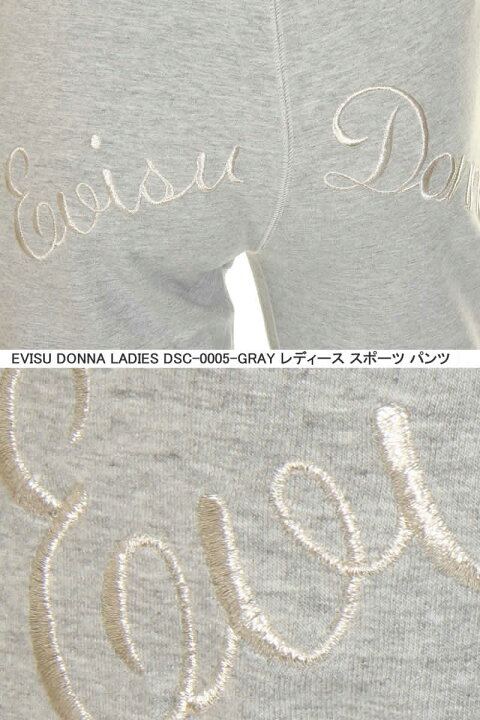 楽天市場】EVISU DONNA LADIES DSC-0052-GRAY レディース スポーツ  