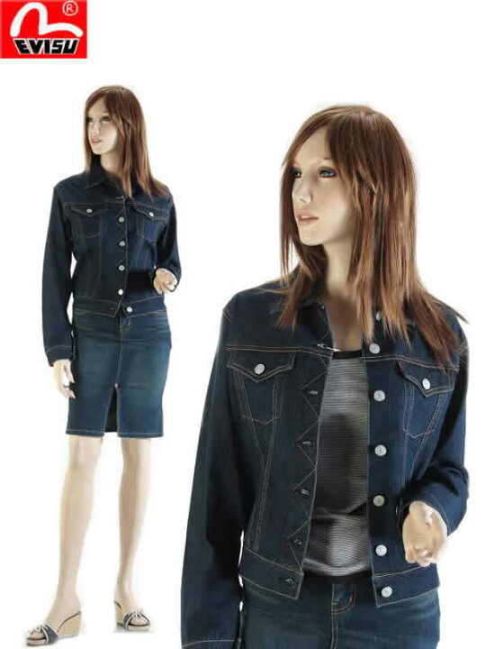 楽天市場】EVISU JEANS エヴィス ジーンズ レディース DENIM JACKET ED 