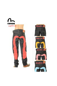 EVISU JEANS EGD-2000-2XDR-XX(�_�C�R�N�E�J�����E�g���[�h�E5�J���[�}�[�N�j�������� EVIS JEANS ��2000 NO.2 �t�����g �{�^���t���C���M�����[ �t�B�b�g �X�g���[�g �G���B�X�W�[���Y �单 �X���[���u