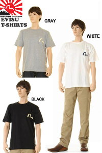 EVISU JEANS KAMOME 1 POCKET T-SHIRTS �J���� 1�|�P�b�gT�V���c �G���B�X �W�[���Y �g���[�h�}�[�N �J�����}�[�N�y�G���B�X �W�[���Y ����T�V���c 1�|�P�b�g T�V���c ���{�� �z���C�gt�V���c �u���b�Nt