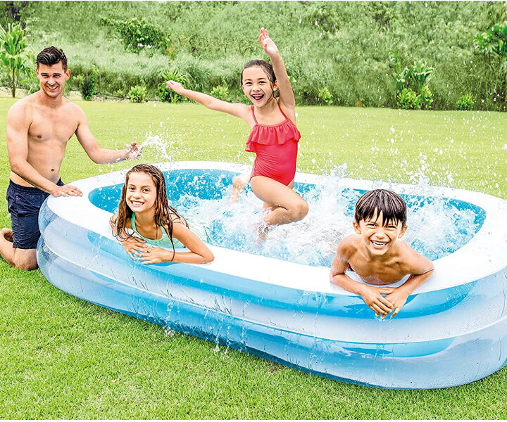 楽天市場】訳あり INTEX 56483 インテックス Swim center family pool  