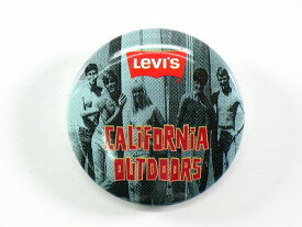 Levi's JEANS GOODS【リーバイスジーンズ】リーバイス オリジナルCALIFORNIA OUT DOORS 缶バッチ 1023max10